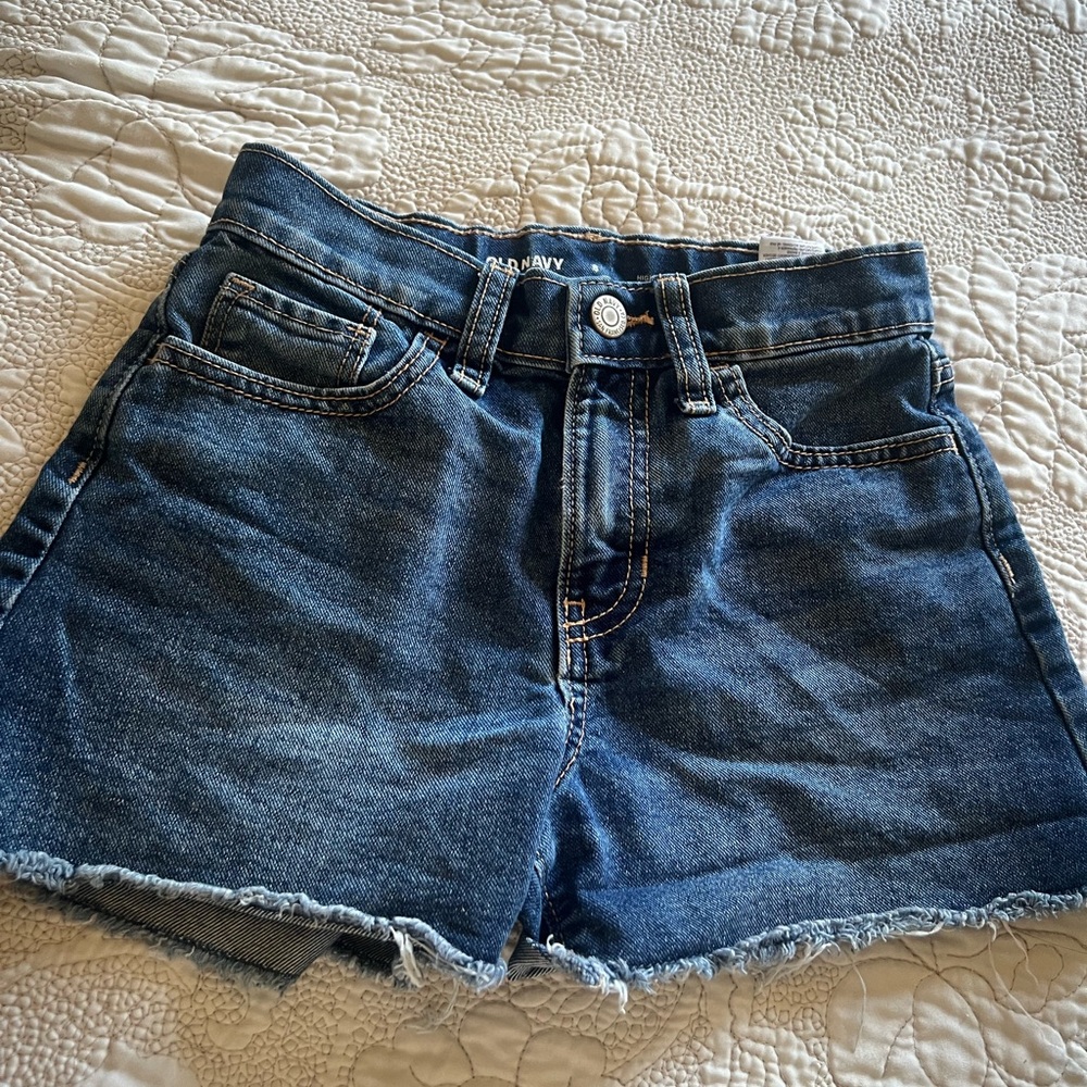 Old Navy denim shorts girls size 8 summer/ casual